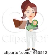 Poster, Art Print Of Woman With Baby