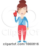Poster, Art Print Of Woman With Red Glove