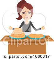 Poster, Art Print Of Woman Making Food