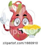 Poster, Art Print Of Dragon Fruit With Snacks