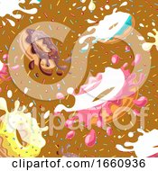 Poster, Art Print Of Delicious Donuts Wallpaper