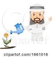 Arab Watering Flower