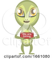 Poster, Art Print Of Alien Hiring People
