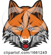 Fox Mascot by Vector Tradition SM
