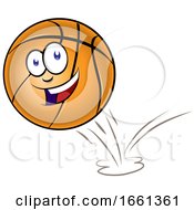 Poster, Art Print Of Bouncing Basketball Mascot