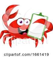 Poster, Art Print Of Crab With Schedule Note