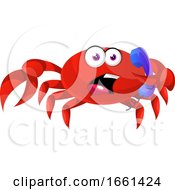 Poster, Art Print Of Crab With Telephone