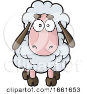 Poster, Art Print Of Cartoon Sheep