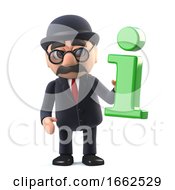3d Bowler Hatted British Businessman Has Info