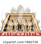 Poster, Art Print Of Ancient Egypt Design