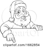 Poster, Art Print Of Santa Claus Christmas Cartoon Character