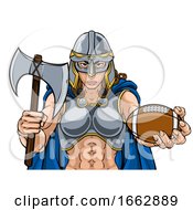 Viking Trojan Celtic Knight Football Warrior Woman