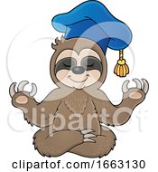 Meditating Professor Sloth by visekart
