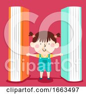 Poster, Art Print Of Kid Girl Early Math Space Illustration