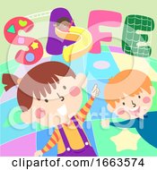 Poster, Art Print Of Kids Safe Place To Play Illustration