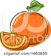 Poster, Art Print Of Orange Superfood Illustration
