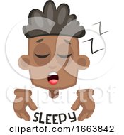 Poster, Art Print Of Boy Is Sleeping