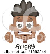 Poster, Art Print Of Boy Is Angry