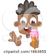 Boy With Ice Cream by Morphart Creations