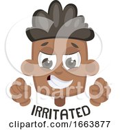 Poster, Art Print Of Boy Is Irritared