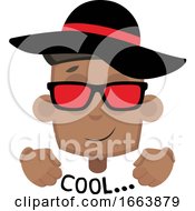 Poster, Art Print Of Cool Boy With Glasses