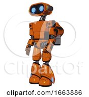 Bot Containing Dual Retro Camera Head And Cute Retro Robo Head And Yellow Head Leds And Light Chest Exoshielding And Prototype Exoplate Chest And Rocket Pack And Light Leg Exoshielding