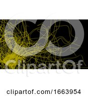 Poster, Art Print Of 3d Render Of Abstract Chaotic Elements