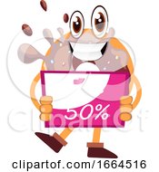 Poster, Art Print Of Donut Wit Sale Board