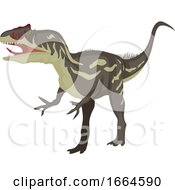 Poster, Art Print Of Allosaurus
