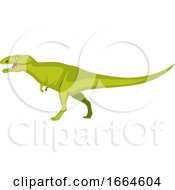 Poster, Art Print Of Big Green Dinosaur