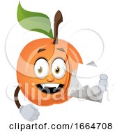 Poster, Art Print Of Apricot With Envelope