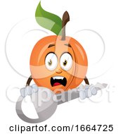 Poster, Art Print Of Apricot With Big Key