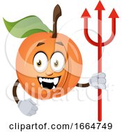 Poster, Art Print Of Apricot With Devil Spear