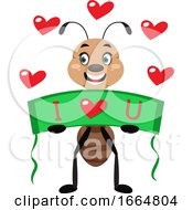 Poster, Art Print Of Ant In Love