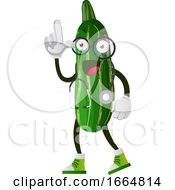 Poster, Art Print Of Cucumber With Stethoscope