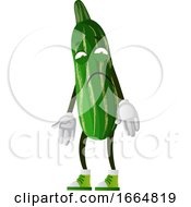 Poster, Art Print Of Sad Cucumber