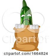 Poster, Art Print Of Cucumber In Bag
