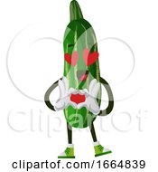 Poster, Art Print Of Cucumber In Love