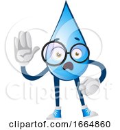 Poster, Art Print Of Water Drop With Glasses