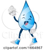 Poster, Art Print Of Water Drop Cheering