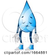 Poster, Art Print Of Sad Water Drop