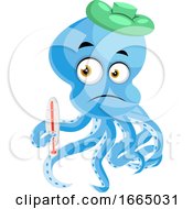 Poster, Art Print Of Sick Octopus