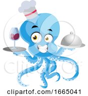 Poster, Art Print Of Octopus Cooking