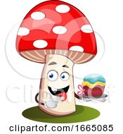 Poster, Art Print Of Mushroom With Cake