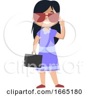 Girl With Sunglasses