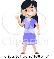 Girl Showing Ok Sign