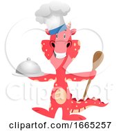 Poster, Art Print Of Red Dragon Chef