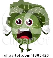 Poster, Art Print Of Screaming Cabbage