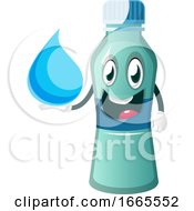 Poster, Art Print Of Bottle Is Holding A Drop
