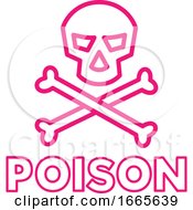Poster, Art Print Of Poison Symbol Icon